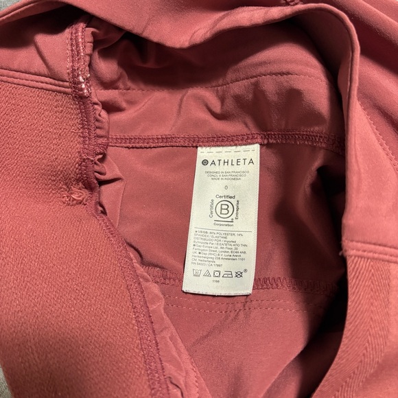 Athleta Pink Wide Leg Pants - Picture 5 of 7